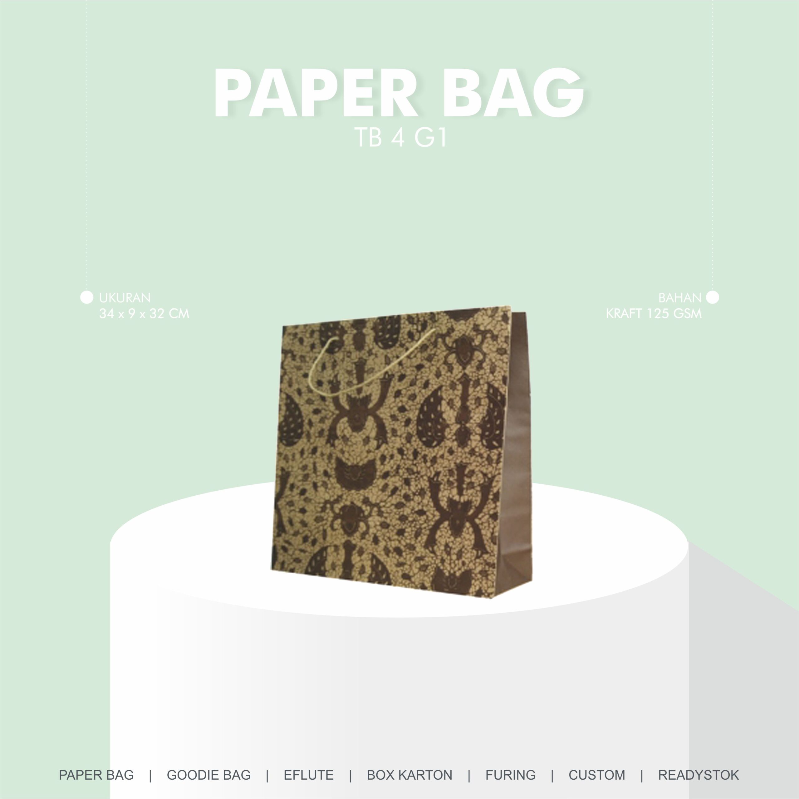 Taskertas Paperbag TB 4 G1